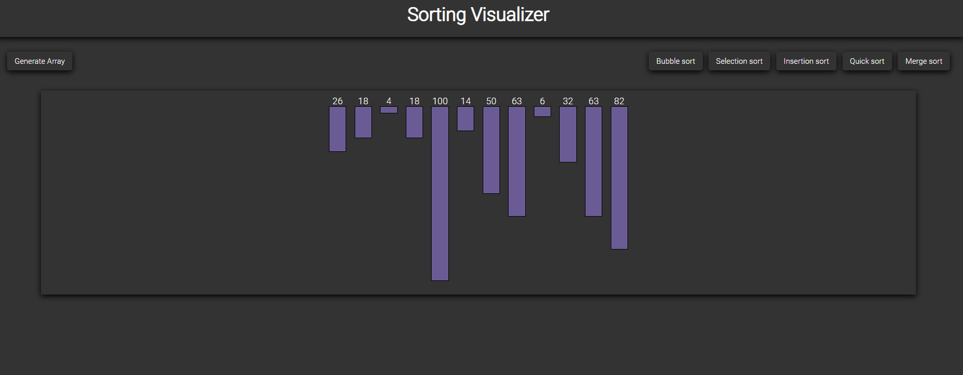 sorting-visualizer